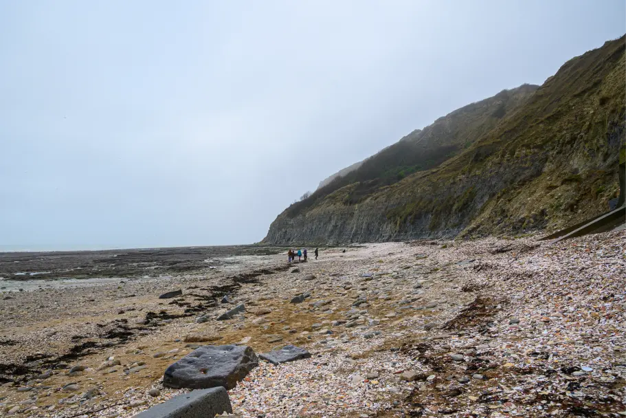 La plage de Port-en-Bessin