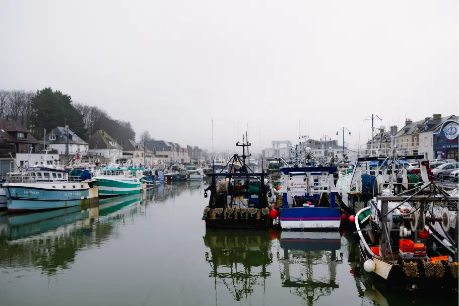 Le port de Port-en-Bessin